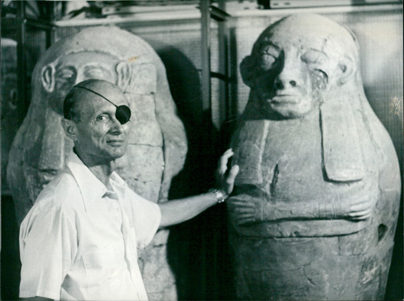 Moshe Dayan - Vintage Photograph