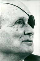 Moshe Dayan - Vintage Photograph