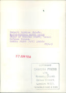 Moshe Dayan - Vintage Photograph