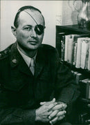 Moshe Dayan - Vintage Photograph