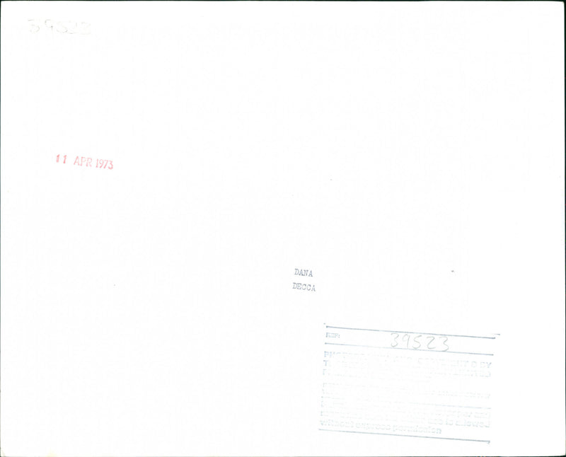 Dana - Vintage Photograph