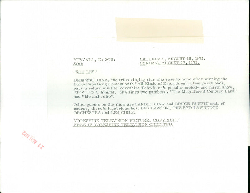 Dana - Vintage Photograph