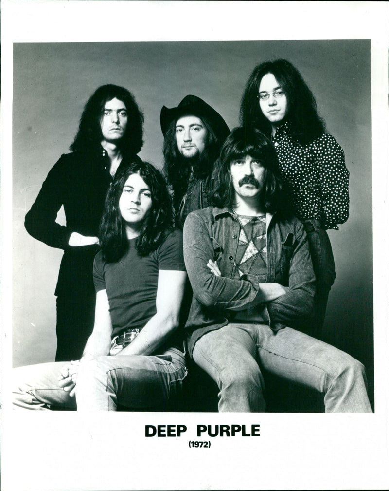 Deep Purple - Vintage Photograph