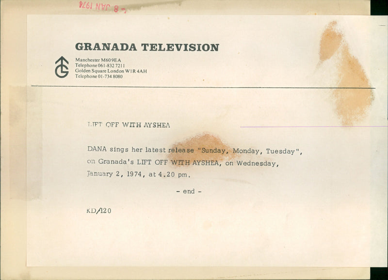 Dana - Vintage Photograph