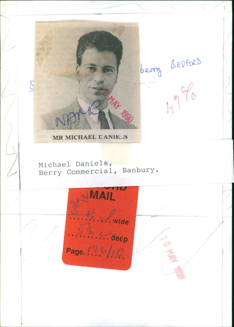 Michael Daniels - Vintage Photograph