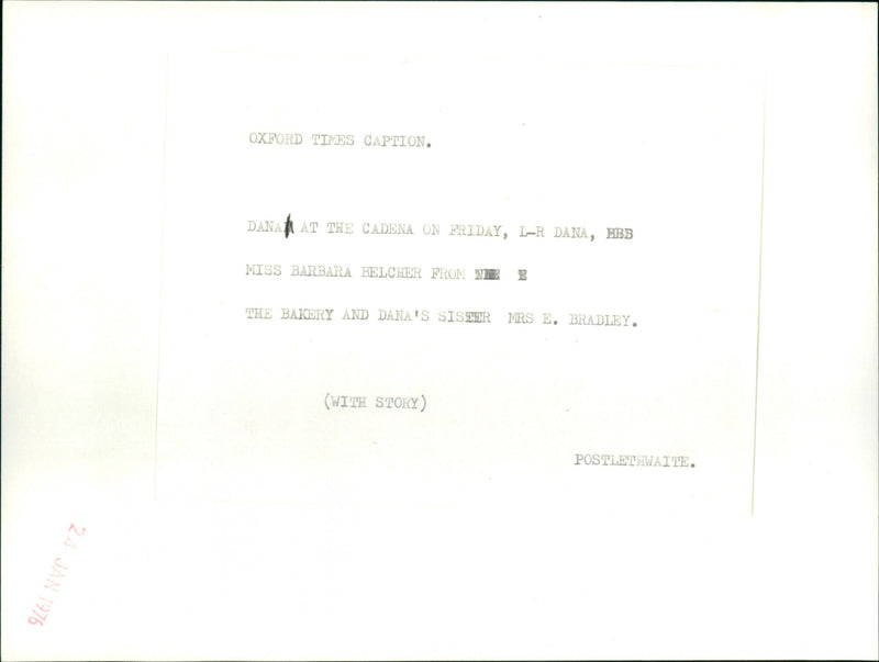 Dana - Vintage Photograph