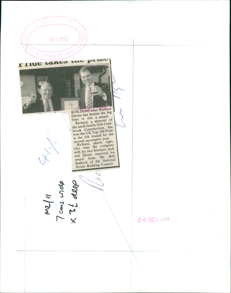 Richard Davies - Vintage Photograph