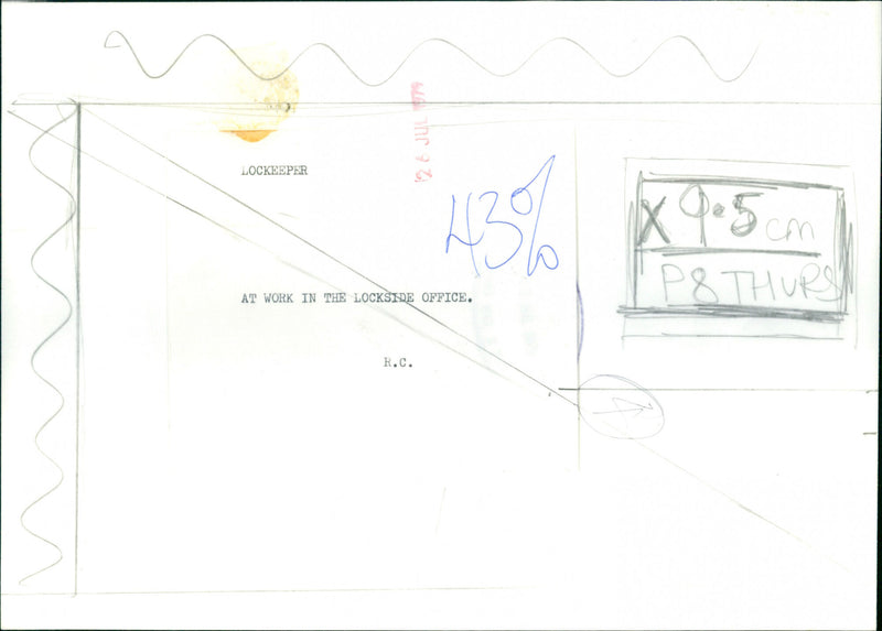 Lockeeper - Vintage Photograph