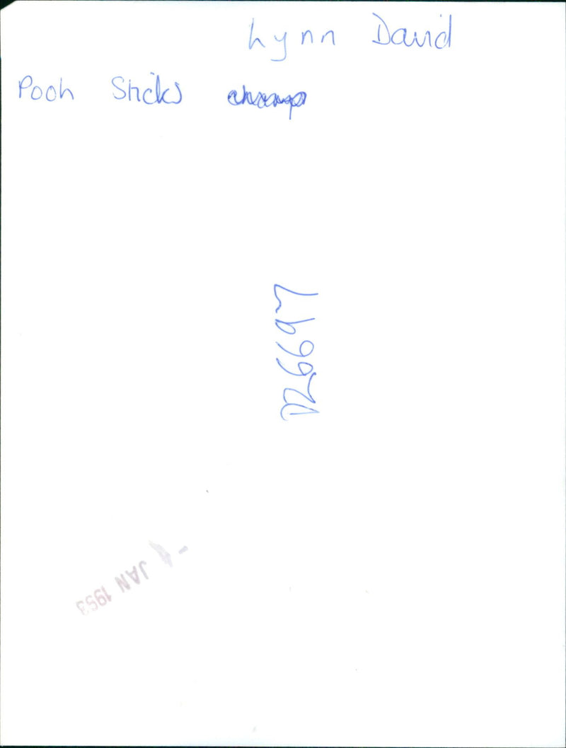 Lynn David - Vintage Photograph