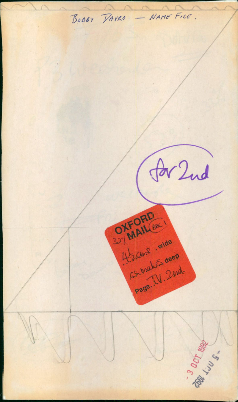 Bobby Dairo - Vintage Photograph