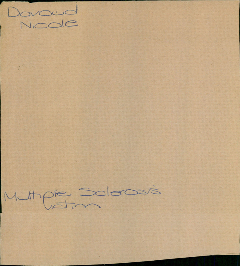 Nicole Davoud - Vintage Photograph