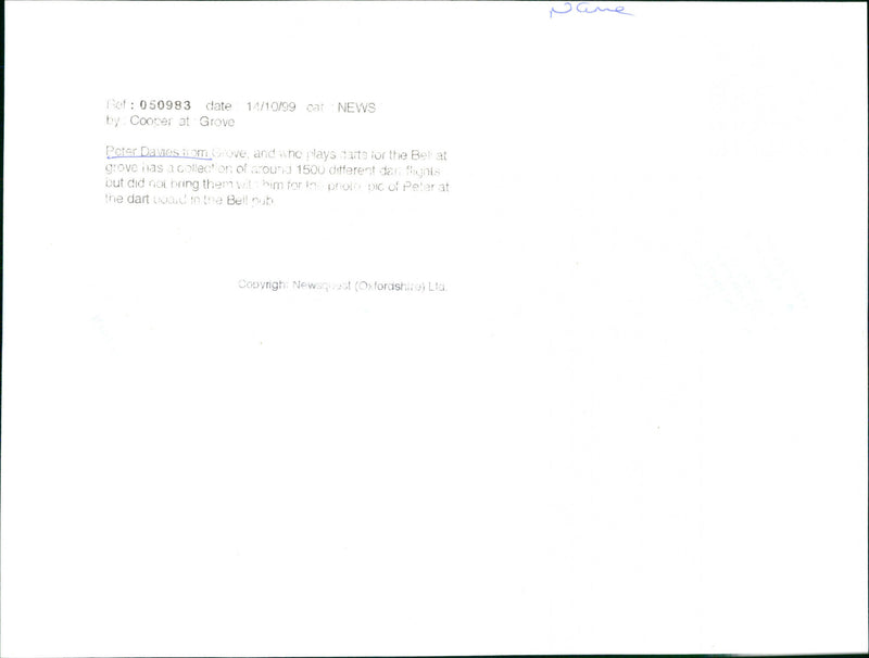 Peter Davies - Vintage Photograph