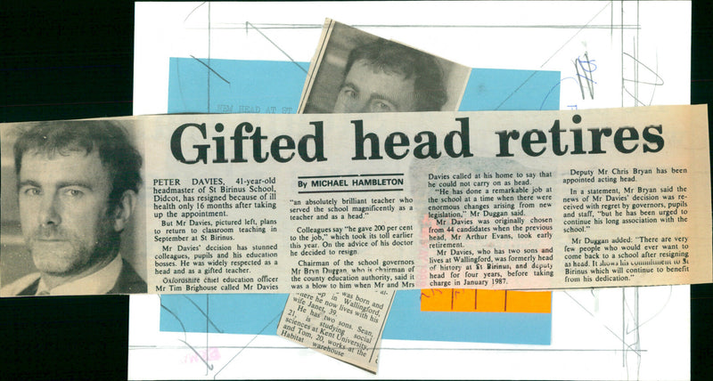 Peter Davies - Vintage Photograph