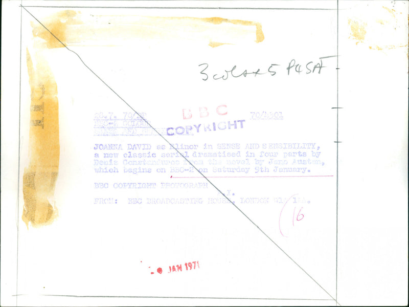 Joanna David - Vintage Photograph