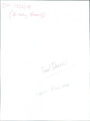 Paul Davies - Vintage Photograph