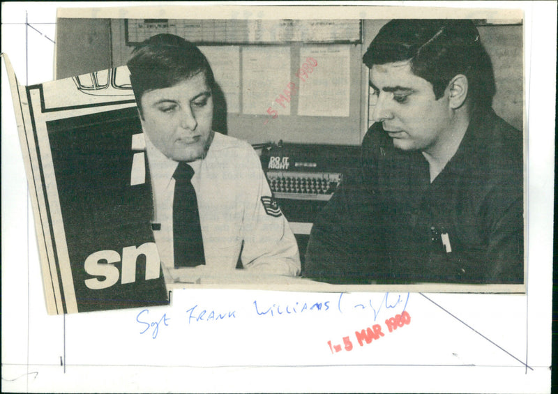 Frank Williams - Vintage Photograph