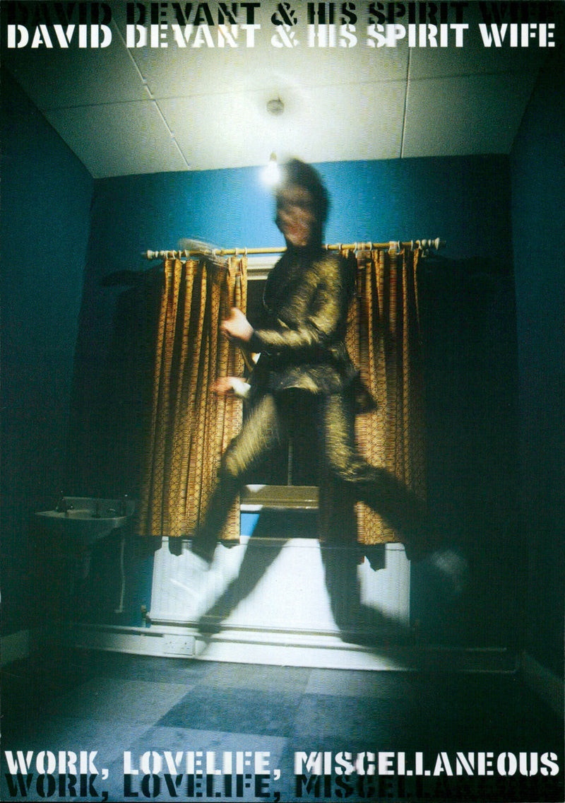 David Devant & His Spirit Wife - Vintage Photograph