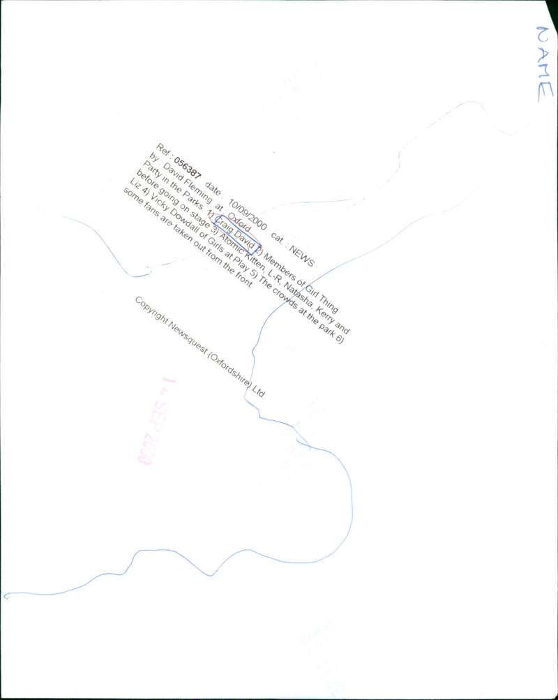 Craig David - Vintage Photograph