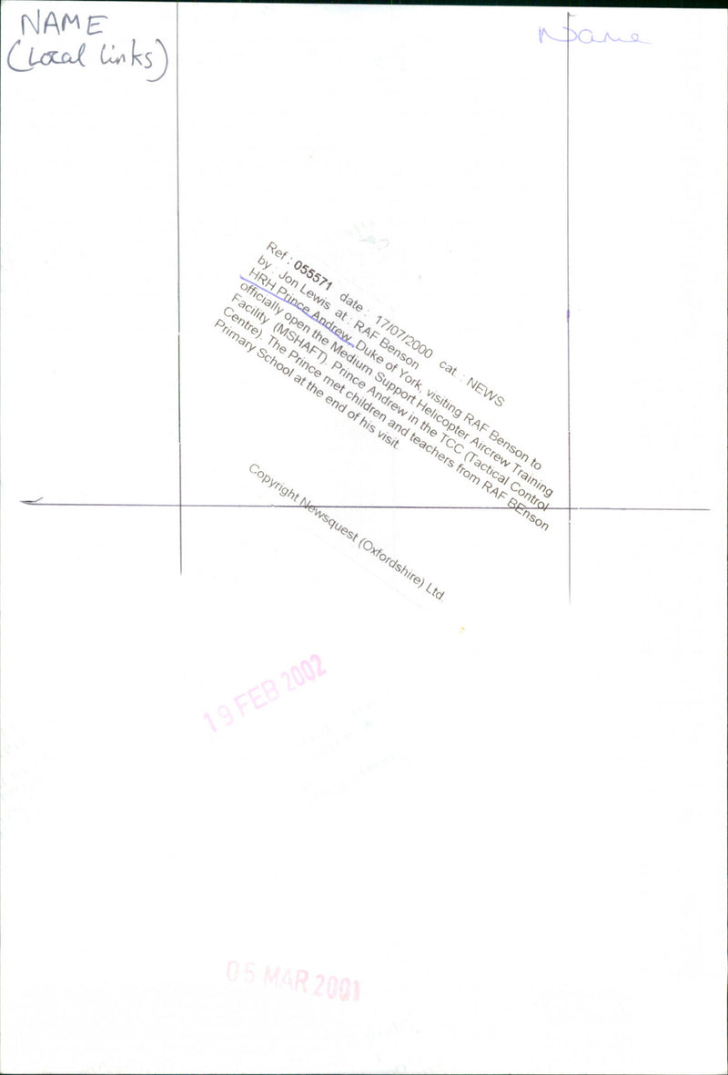 Prince Andrew - Vintage Photograph