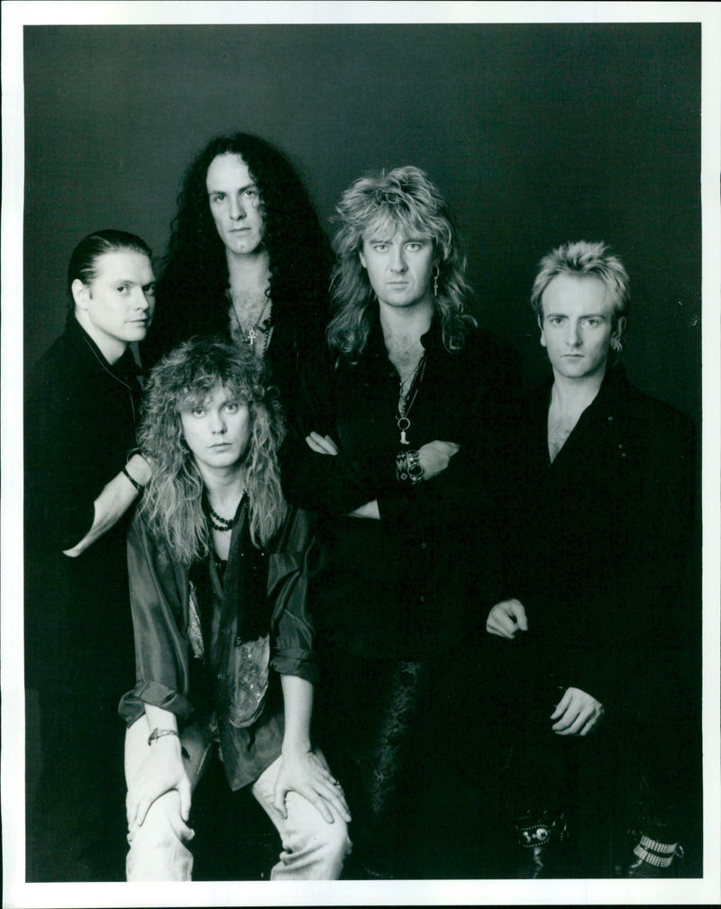 Def leppard - Vintage Photograph