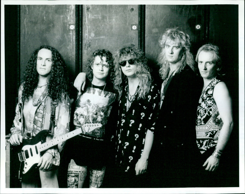 Def leppard - Vintage Photograph