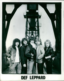 Def leppard - Vintage Photograph