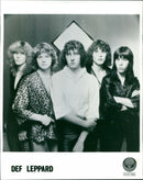 Def leppard - Vintage Photograph