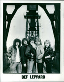 Def leppard - Vintage Photograph