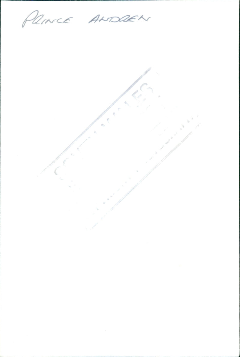 Prince Andrew - Vintage Photograph