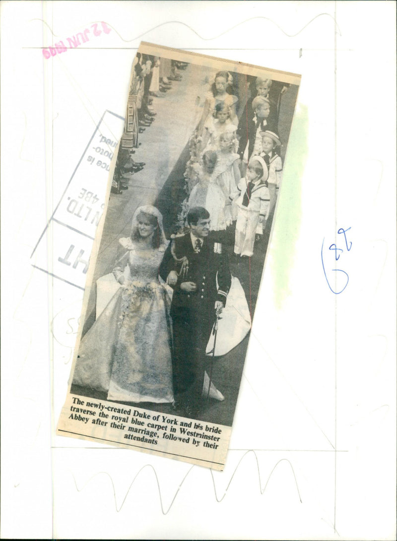 Sarah Ferguson - Vintage Photograph