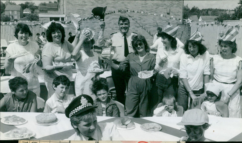 Royal Wedding celebration - Vintage Photograph