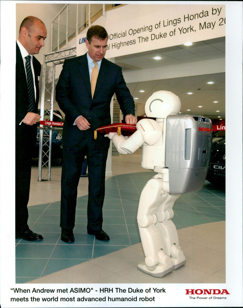 HRH Prince Andrew - Vintage Photograph