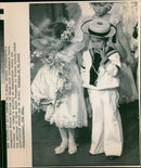 Bridal Attendants in Sarah Ferguson and Prince Andrew Wedding - Vintage Photograph
