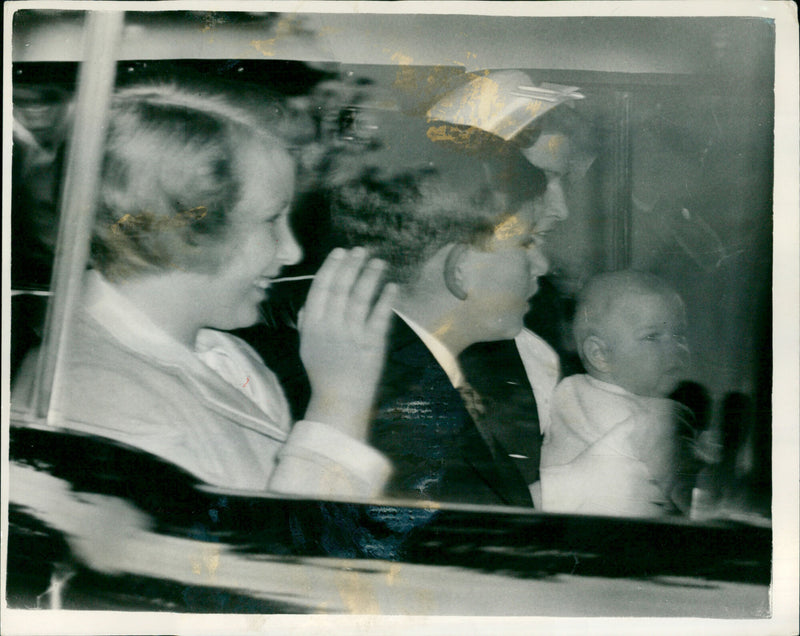 Prince Charles, Princess Anne and Prince Andrew - Vintage Photograph