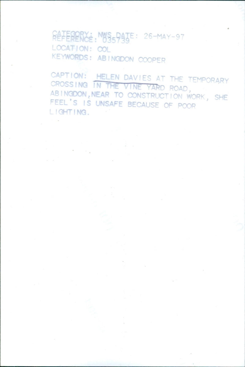 Helen Davies - Vintage Photograph