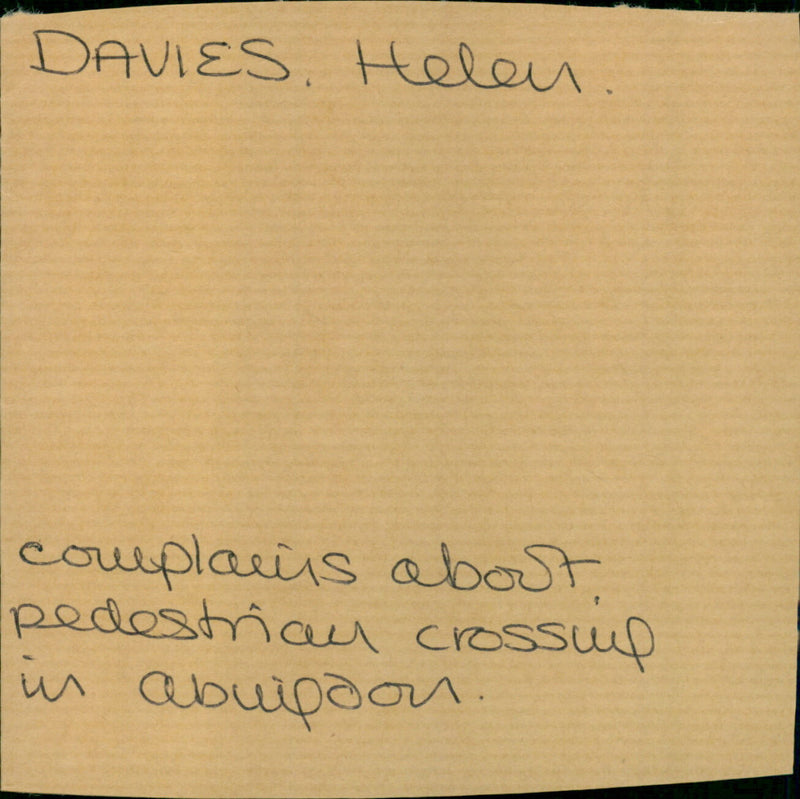 Davies Helen - Vintage Photograph