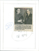 Mr H.E.R Davies, and Mr. W.E Parker - Vintage Photograph