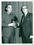 Mr H.E.R Davies, and Mr. W.E Parker - Vintage Photograph