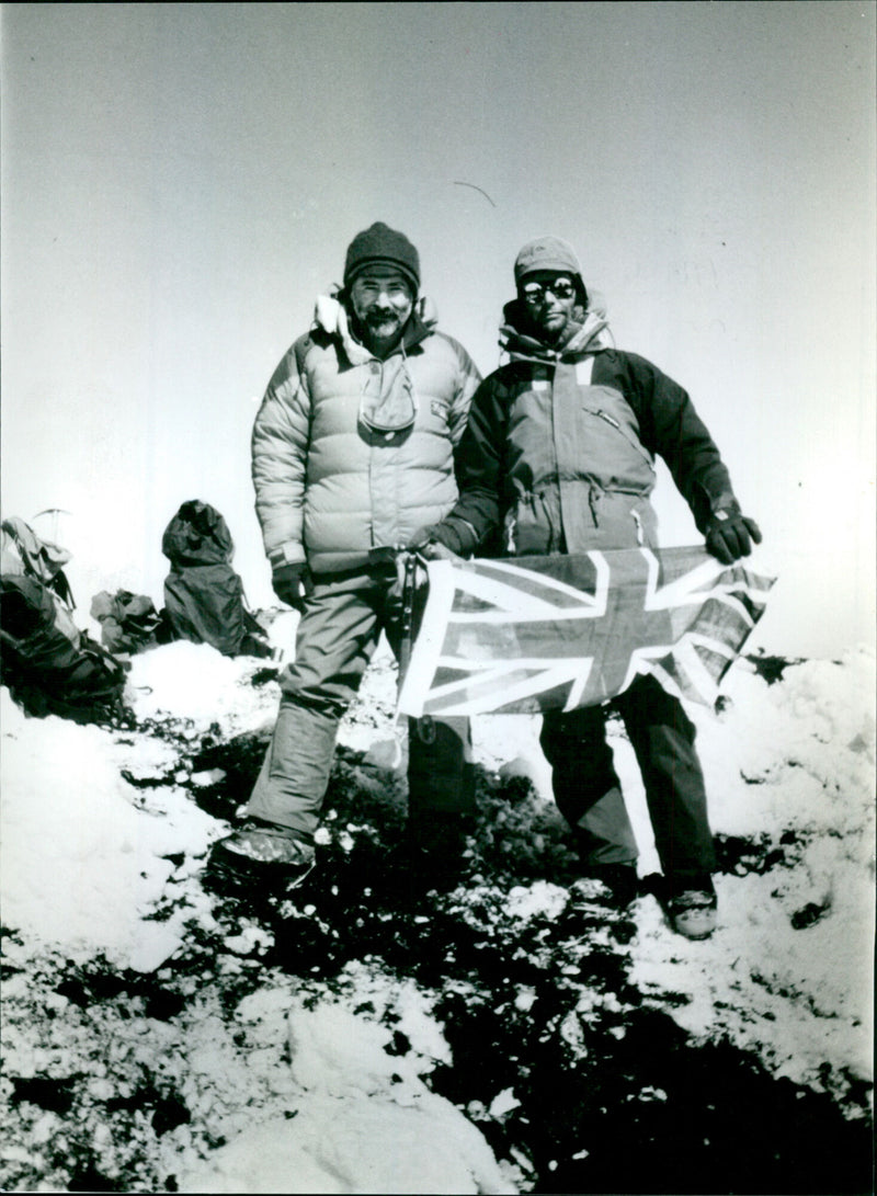 Huw Davies and John town - Vintage Photograph