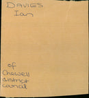 Davies Ian - Vintage Photograph