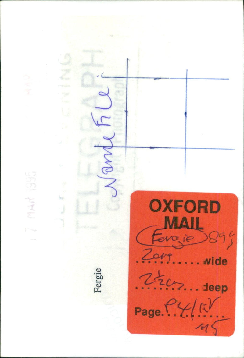 Sarah Ferguson - Vintage Photograph