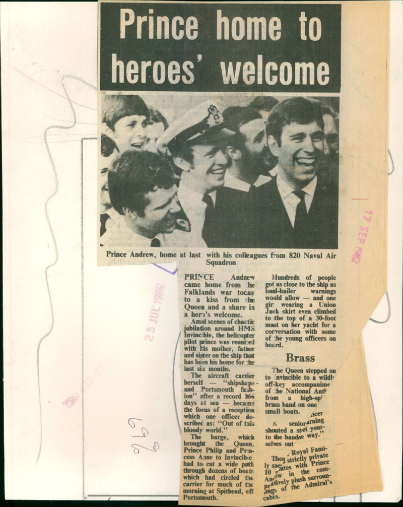 Prince Andrew - Vintage Photograph