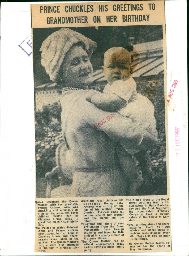 Queen Mother - Vintage Photograph