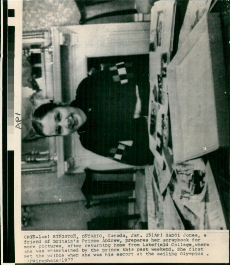 Sandi Jones - Vintage Photograph