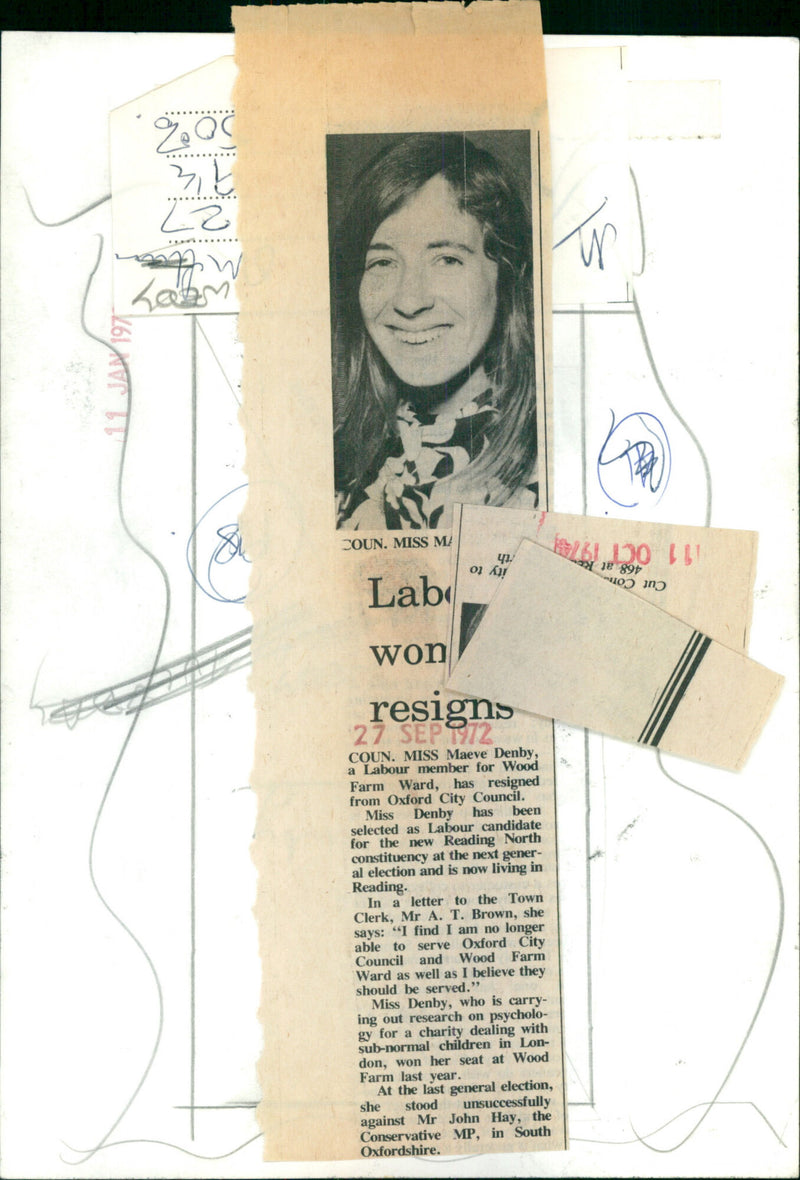 Maeve Denby - Vintage Photograph