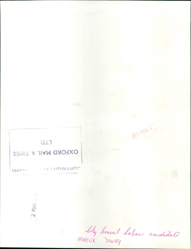 Maeve Denby - Vintage Photograph