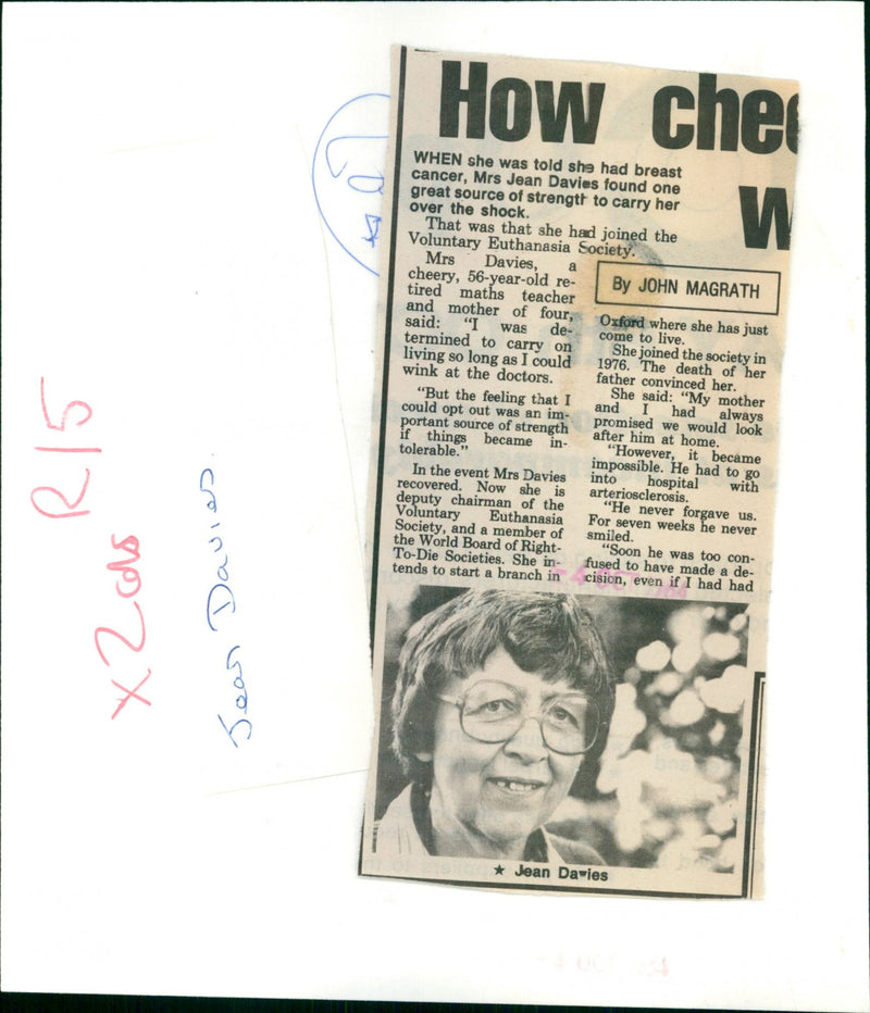 Jean Davies - Vintage Photograph