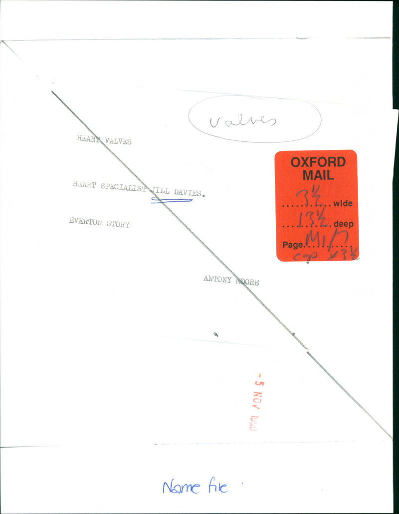 Jill Davies - Vintage Photograph