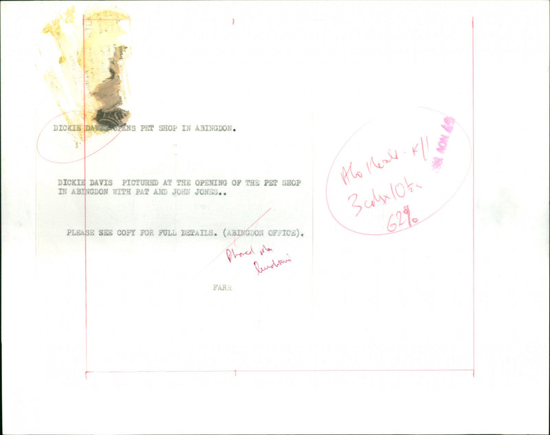 Dickie Davies, Pat and John Jones - Vintage Photograph