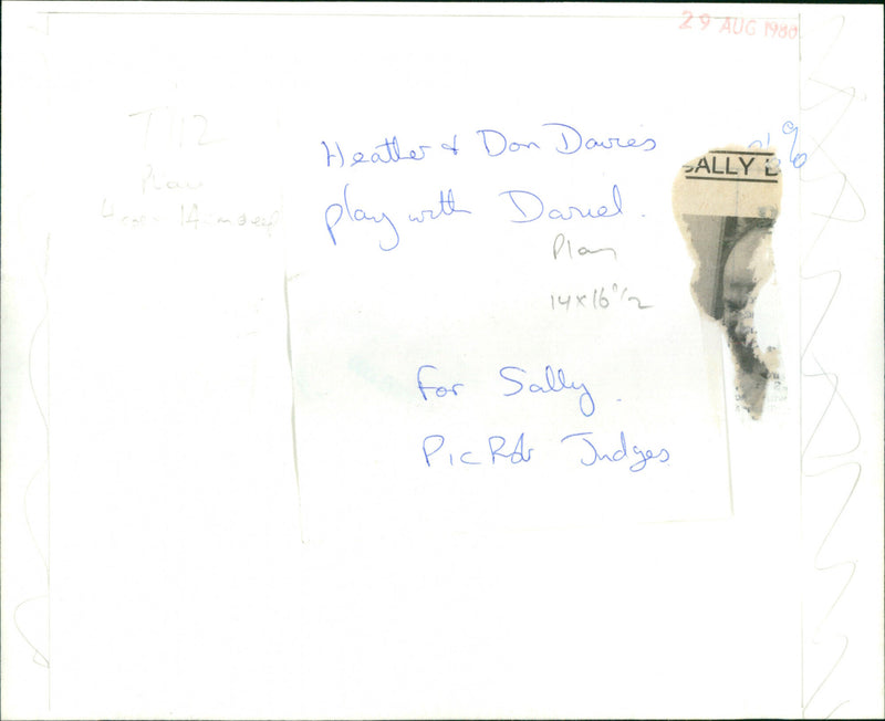 Heather and Donald Davies - Vintage Photograph